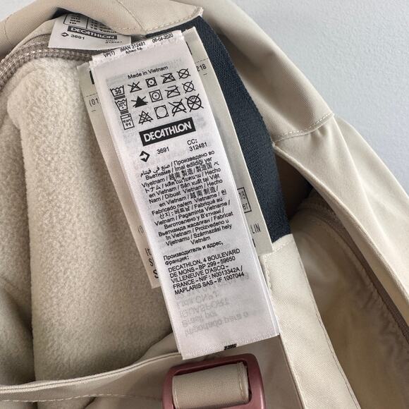 DECATHLON Dreamscape SNB BIB 500 Beige Girls Jumpsuit Salopettes Size 12 NEW - Picture 10 of 11